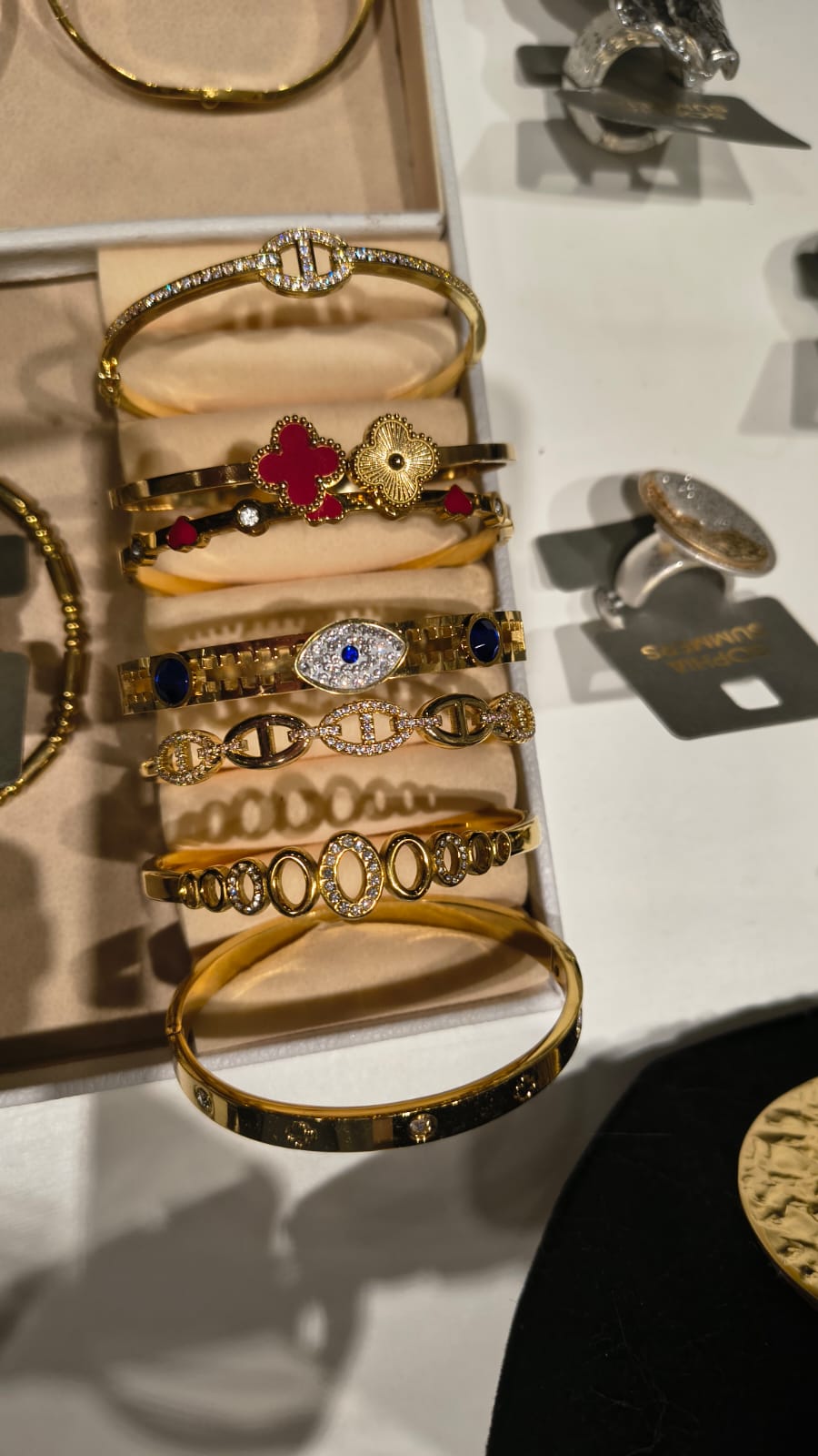 Pulseras Talismán Dorado