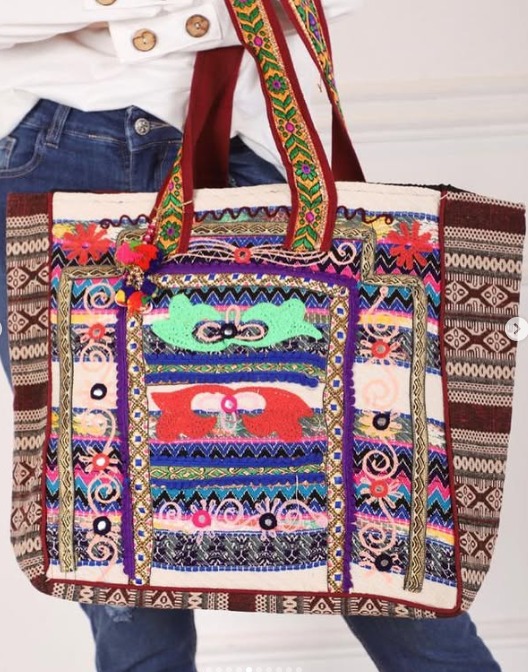 Bolso Tote Carnaval Étnico